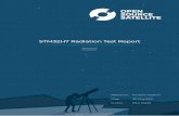 STM32H7 Radiation Test Report - Open Source Satellite