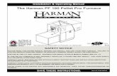 The harman PF 100 Pellet Pro Furnace - No Utility Bills