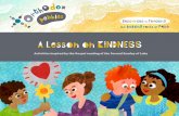 A Lesson on KINDNESS