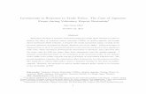 Investments in Response to Trade Policy: The Case of ...
