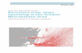 Emissions from ships operating in the Greater Metropolitan ...