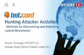 Hunting Attacker Activities - Botconf 2021