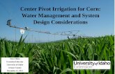 Center Pivot Irrigation for Corn: Water Management and ...