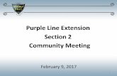 Purple Line Extension Section 2 Community Meeting