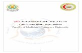 MD. ROGRAMME SPECIFICATION Cardiovascular Department