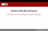 Hiden CATLAB Software