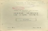 ISSUED BY THE SOCIAL SURVEY - Historical Papers, Wits ...