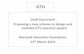 “Proposed Design Flow:” “GTU Question Paper Anatomy”