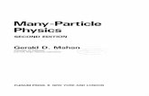 Many-Particle Physics - GBV
