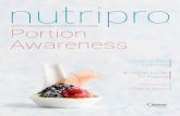 NESTLÉ PROFESSIONAL NUTRITION MAGAZINE Portion Awareness