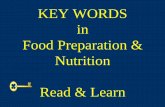 Key words in Food Technology - Amazon Web Services