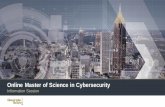 Online Master of Science in Cybersecurity