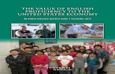 The Value of english Proficiency T o The uniTed sTaTes economy
