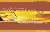 International Journal of Data Mining & Warehousing
