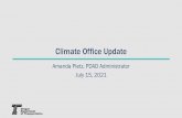 Climate Office Update - oregon.gov