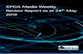 KPDA Media Weekly Review Report as at 24 May 2019