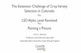 Plus LSD Alpha Level Revisited - Colorado State University
