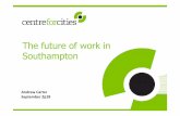 The future of work in Southampton