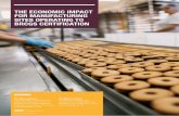 THE ECONOMIC IMPACT FOR MANUFACTURING SITES OPERATING …