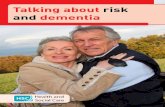 Talking about risk and dementia - Health and Social Care