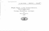 High Spin 7-ray Coincidence Spectroscopy