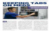 BY DONNA ROGERS, EDITOR-IN-CHIEF KEEPING TABS ONMEDS