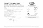 NCP4589 - 300 mA, Tri-Mode, LDO Linear Voltage Regulator