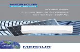 SOLARIS Series Premium Solar Air Conditioners Inverter ...