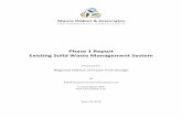 Phase 1 Report Existing Solid Waste Management System
