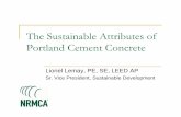 Sustainability Qualities of Portland Cement Concrete