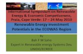 Renewable Energy investment Potentials in the ECOWAS Region