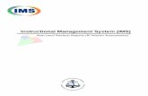 Instructional Management System (IMS)