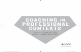 COACHING IN PROFESSIONAL CONTEXTS