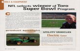 TOOLS EOUIPMENT winner of foro Super Bowl Program