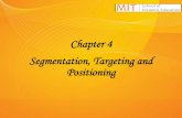 Chapter 4 Segmentation, Targeting and Positioning