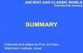 SUMMARY - Weizmann Institute of Science