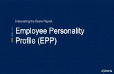 Interpreting the Score Report Employee Personality Profile ...
