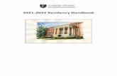 2021-2022 Residency Handbook - ETSU