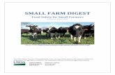 SMALL FARM DIGEST - USDA