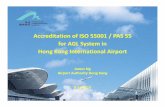 Accreditation of ISO 55001 PAS 55 for AGL System in Kong ...