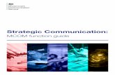 Strategic Communication Guide: MCOM function guide