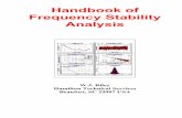 Handbook of Frequency Stability Analysis - Stable32