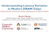 Understanding Latency Variation in Modern DRAM Chips