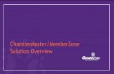 ChamberMaster/MemberZone Solution Overview