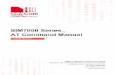 SIM7000Series ATCommandManual