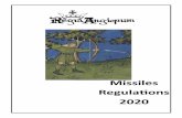 Missiles Regulations 2020 - Regia Anglorum