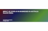 IMPACT OF COVID-19 ON BUSINESSES IN AUSTRALIA Seventh …