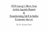 NITI Aayog’s Three Year Action Agenda Report Transforming ...