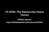 PS 0500: The Democratic Peace Theory