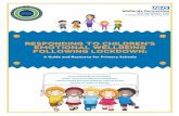 Responding to children’s emotional wellbeing following ...